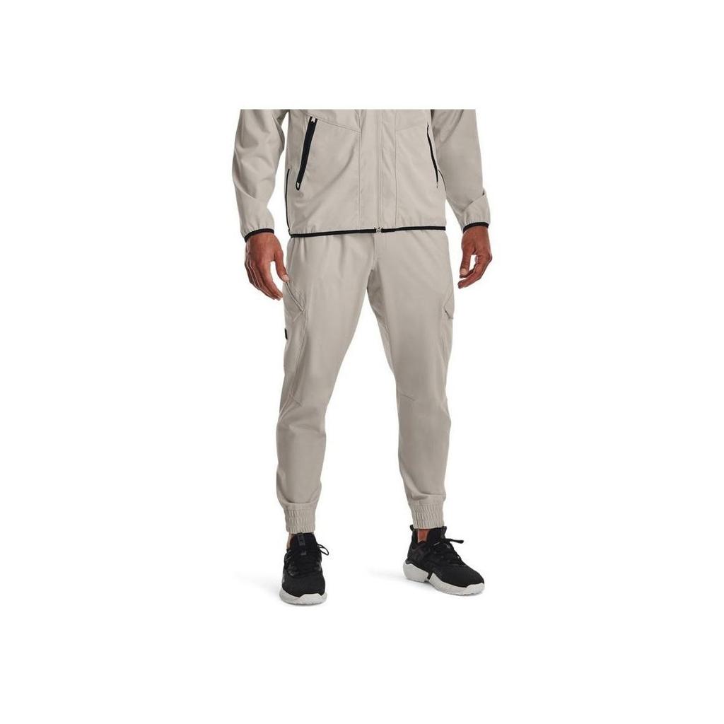 Under Armour Project Rock Solid Color Joggers Men Grey 1373572-289