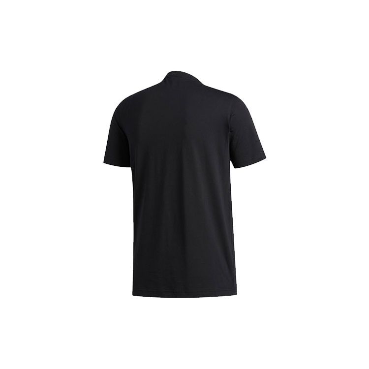 Adidas Basketball Sport Crew Neck Short Sleeve T-Shirt Men Tops Black GE4513