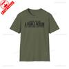 Ich war früher ein Menschenmensch Bedrucktes T-Shirt Lustig Unfreundlich Sarkastisch Asoziales T-Shirt Unisex Unisex Sommer Baumwolle Streetwear