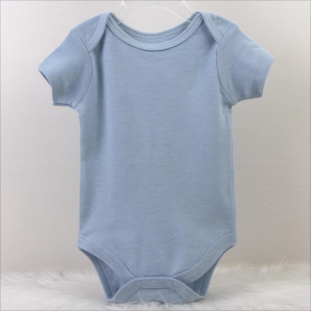 Nieuwgeboren Katoenen Driehoek Baby Bodysuits om te Kruipen