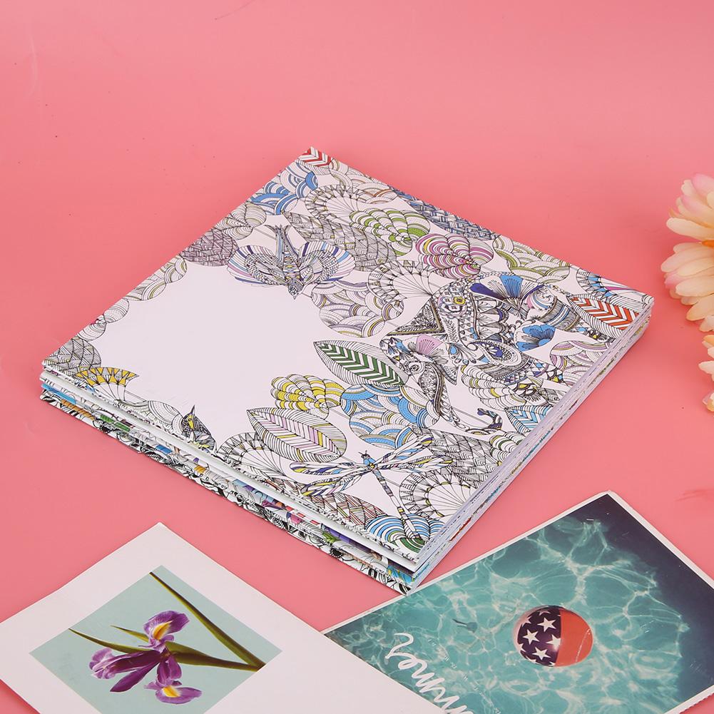 Angielskie wydanie Magic Forest Painting Drawing Coloring Book dla dzieci Kids Release Stress