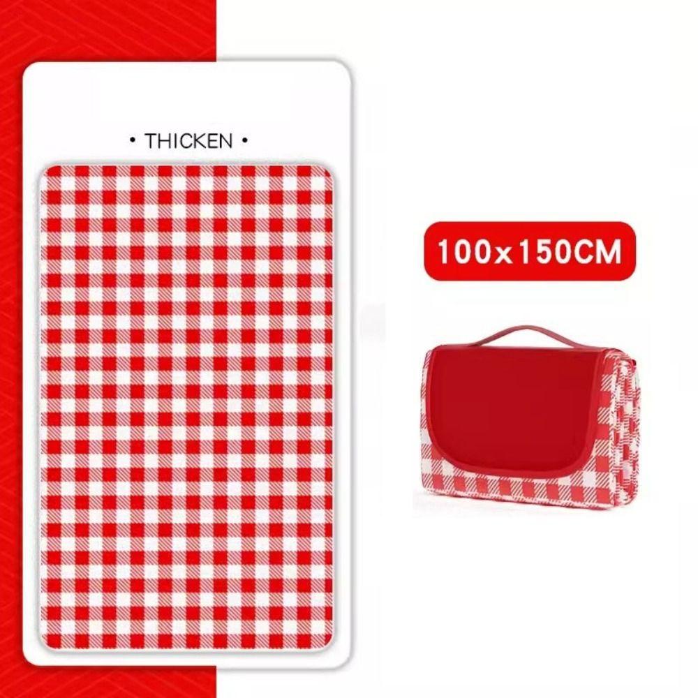 Waterproof Beach Mat Foldable Camping Blanket Non-woven Fabric Picnic Mat