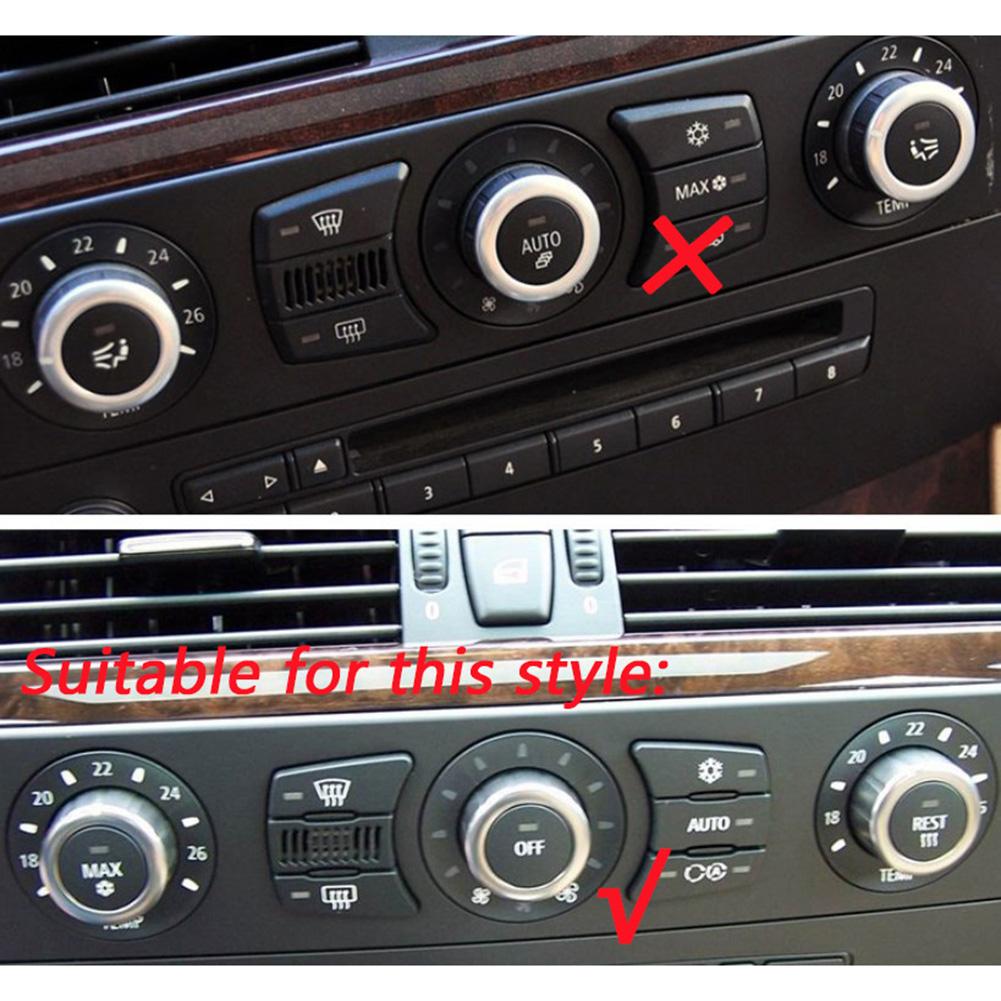 For BMW 5 Series E60 E61 Switch Button Cover Heater