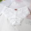 New Sexy Women Panties Lace Underwear Low-Waist Briefs Hollow Out G String Underpants Solid Comfortable Lingerie Dropshipping