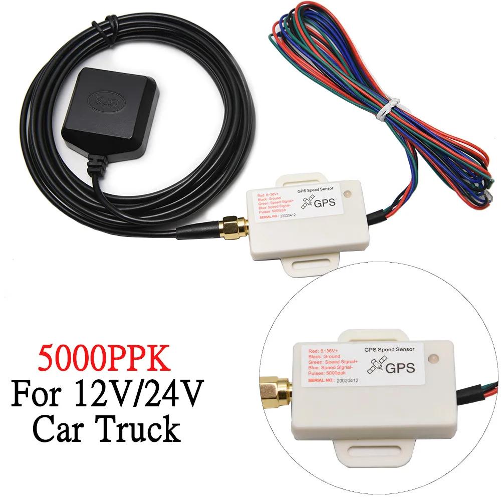 

HD Mini Universal Speed Sensor Adapter GPS Speed Sender Odometer Compensation Speedometer Gauge Signal 5000ppk/15000ppk Pulse 5000ppk