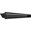 Vent Cover LUFT 9x100 Black Slim