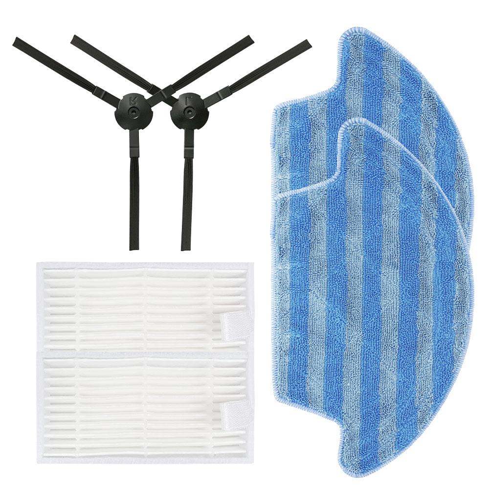 For Chuwi iLife V55 Pro HEPA Filter Side Brush Mop Cloth  Robot Vacuum Cleaner Replacement Spare Parts Accessories