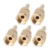 5PCS Fountain Nozzle Fountain Water Spray Sprinkler Head Swimming Pool Brass Deck Jet Nozzle Direct Injection G1 2in