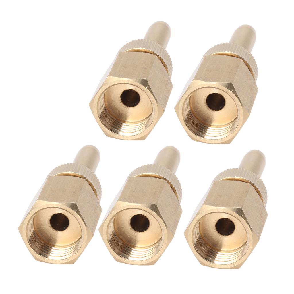 5PCS Fountain Nozzle Fountain Water Spray Sprinkler Head Swimming Pool Brass Deck Jet Nozzle Direct Injection G1 2in