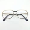 Used CITIZEN Citizen Metal Frame Glasses No Lens Vintage Women's Eyeglasses