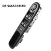 96650621ZD Driver Side Power Window Switch, Window Folding Mirror Switch For Peugeot 3008 5008 Hatchback Wagon Electric Fold