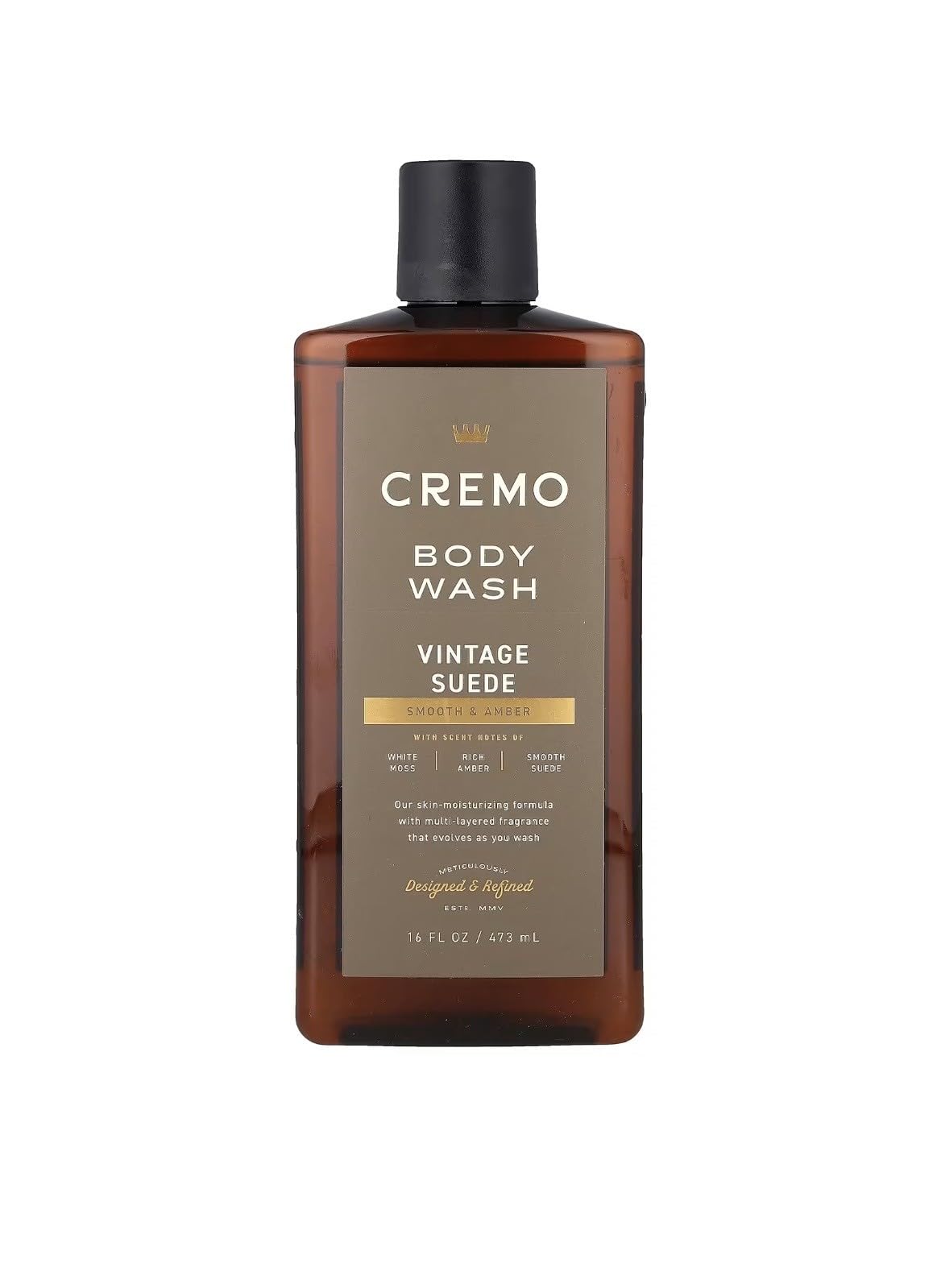 Cremo Body Wash Vintage Suede 473ml [Product]