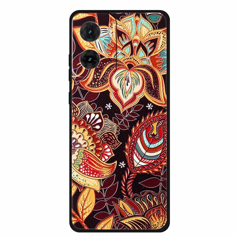 3D Emboss Case For Motorola G06 Phone Case Flowers Shockproof Soft Silicone Coque For Motorola E15 G05 G06 Power Back Cover Case