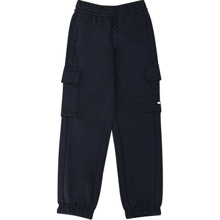Подростковые вязаные спортивные штаны Adidas Черные JC9762 164