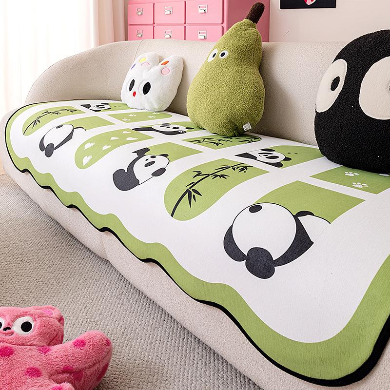 

Four Seasons Universal Cartoon Special-Shaped Chenier Sofa Cushion New Fixed Non-Slip Anti-Cat Scratch Sofa Cushion 70*70cm