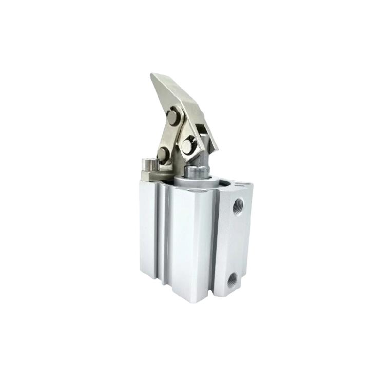 Lever Clamp Cylinder Metal Body with Threaded Side Port for Production Line Clamping and Fixture Positioning
