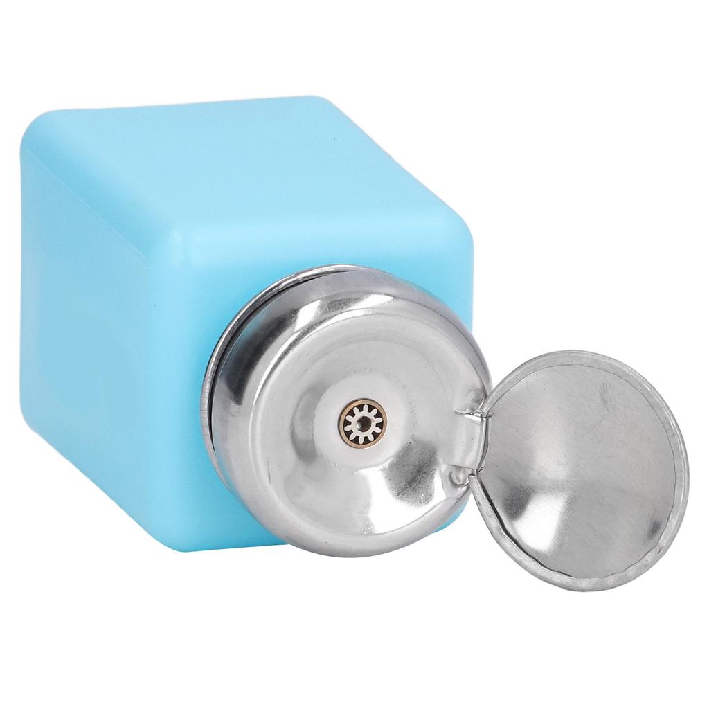 200ML Press Type Solvent Dispenser ESD Safe Anti Static Square Bottle with Stainless Steel Lid