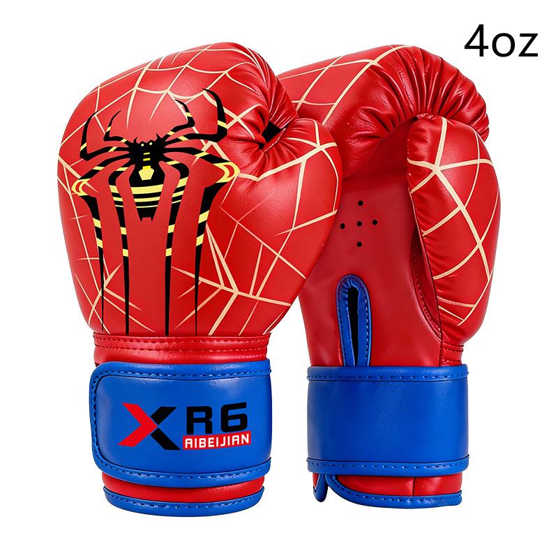 4/6 Unzen PU Atmungsaktiv Kinder Erwachsene Professionell Sanda Muay Thai Taekwondo Neutral Atmungsaktiv Boxhandschuhe