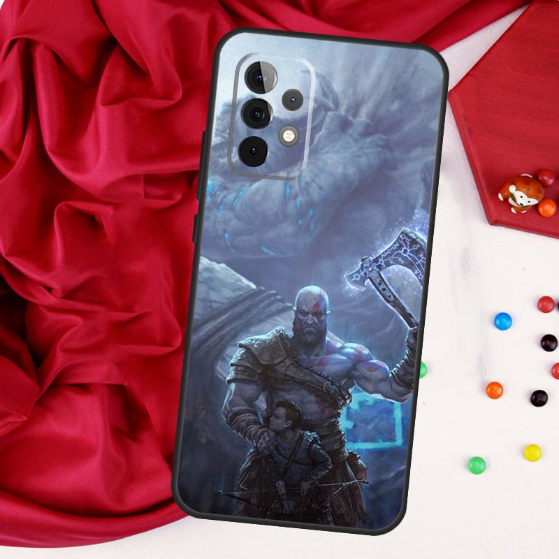 God of War Game Case For Samsung Galaxy A54 A34 A14 A53 A52 A51 A71 A13 A23 A33 A73 A12 A22 A32 Cover Funda