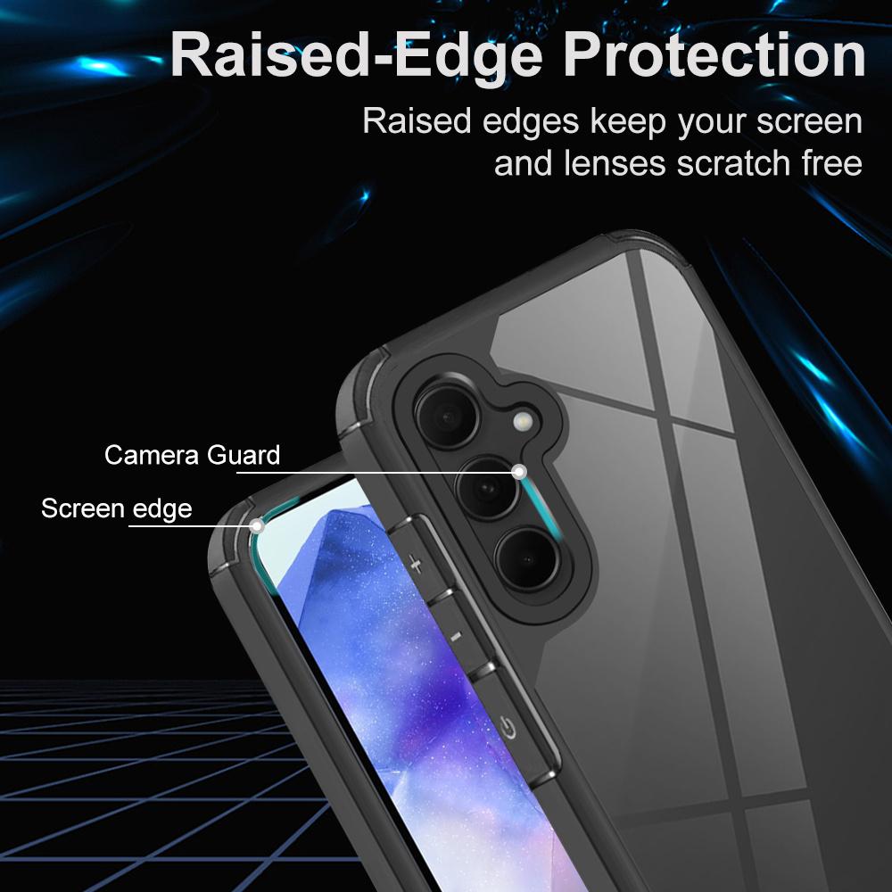 For Samsung Galaxy A34 5G Case Drop Protection PC+TPU Phone Back Cover