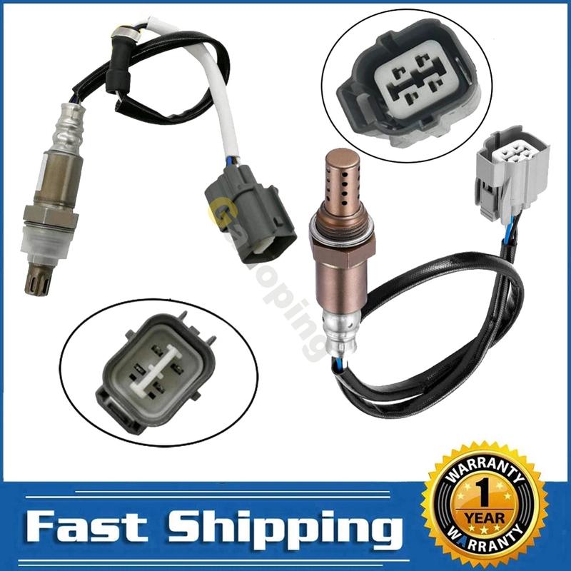 2x O2 Oxygen 02 Sensor for Honda Element 2.4L L4 2003 - 2011 Upstream Downstream 4 Wires Lambda Car Accessories Parts