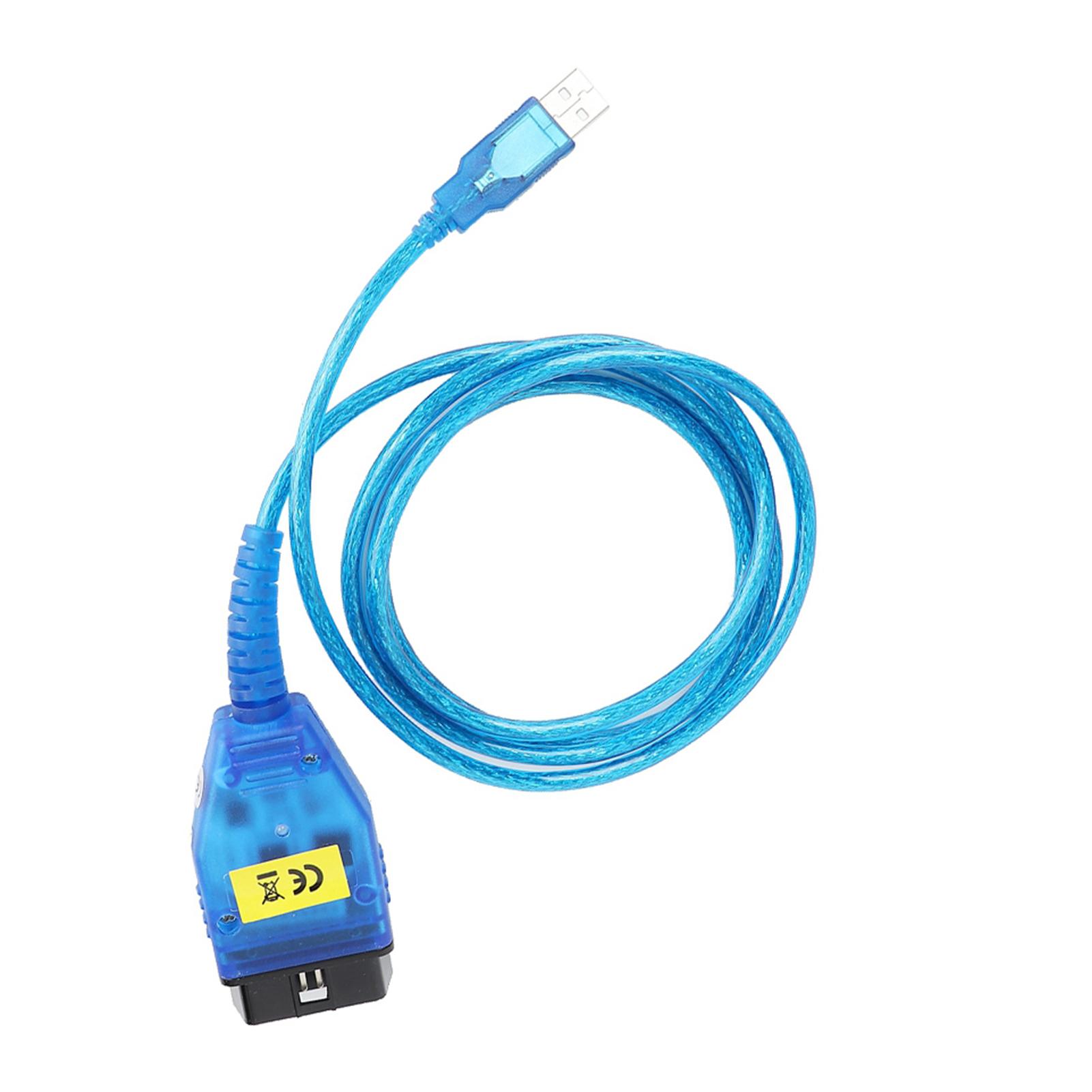 K   Interface Diagnostische Kabel FT232RL Chip met 8 Pin K-LIJN Protocollen Lezen Wissen Fouten Aanpassingen Driver Programmering voor E60 E61 E83 E81 E87 E90