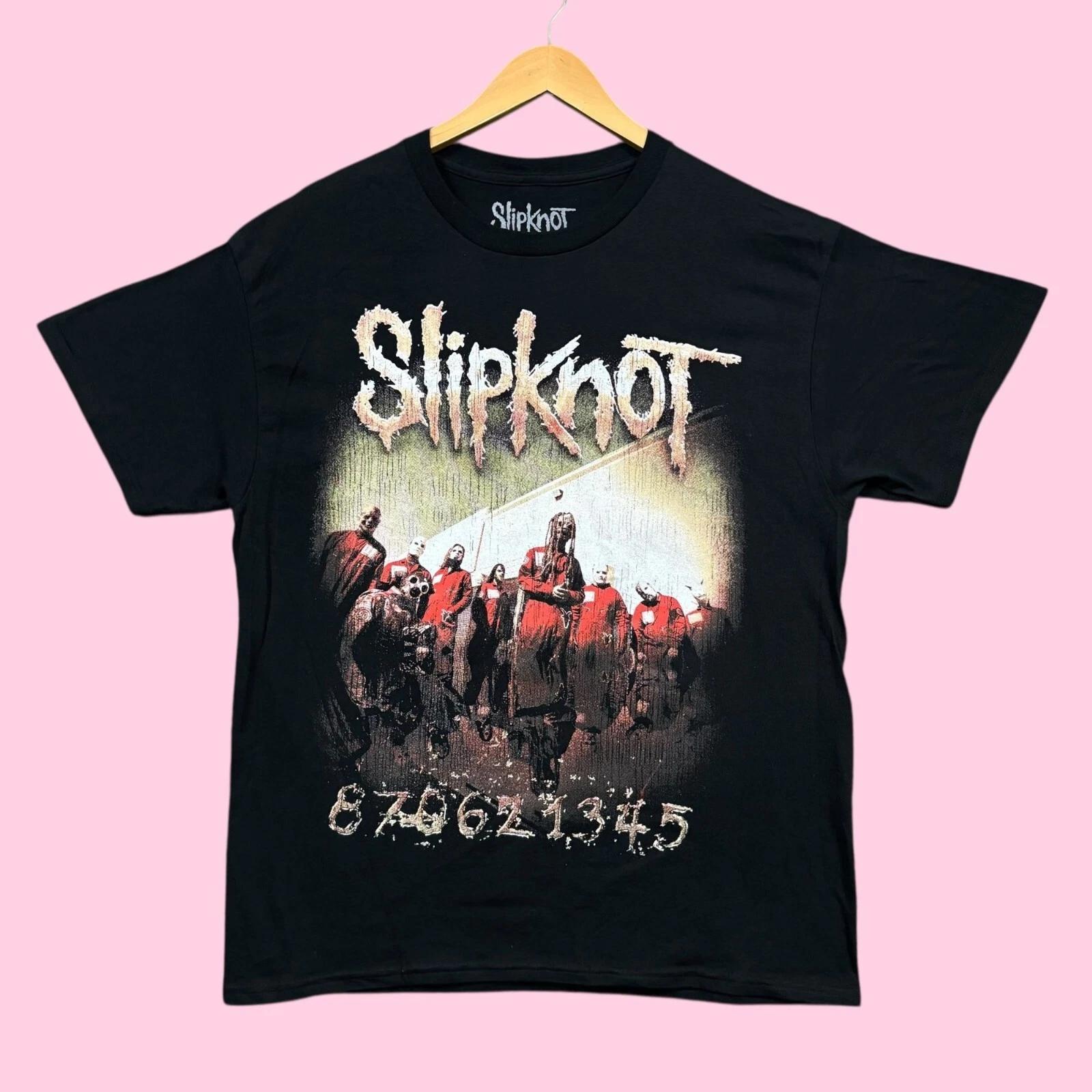 

Slipknot Here Comes the Pain Tour Heavy Metal Band Tee L M