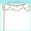 Waist Ladies Metal Chain With Carved Details Elegant Jewelry For Winter Seasons