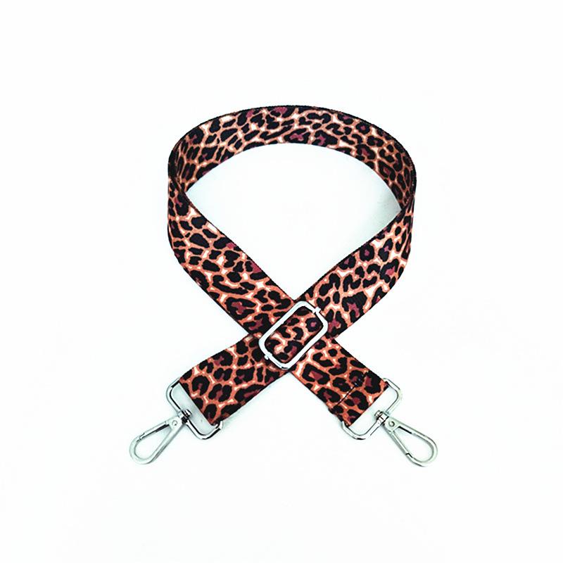 Colorful Ethnic Leopard Print Crossbody Bag Strap - Extended & Widened Replacement for Women's Shoulder Bags