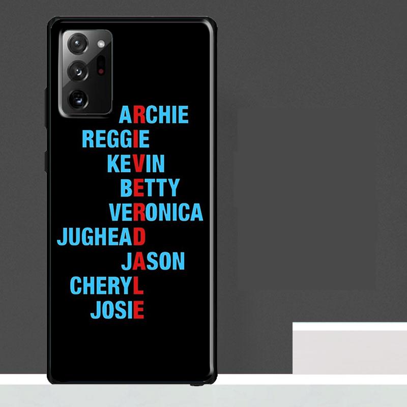 Riverdale Case For Samsung Galaxy S25 S24 S23 Ultra S9 S10 S20 S21 S22 Plus S23 FE S25 FE Phone Cover