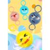 New Cute Whistle Ball Colorful Light Up Spinning Toy For Kids Eye Coordination Fun