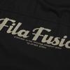 Fila Fusion Letter Zipper Hooded Loose Sports Jacket Men Jacket Black T11M423701FBK