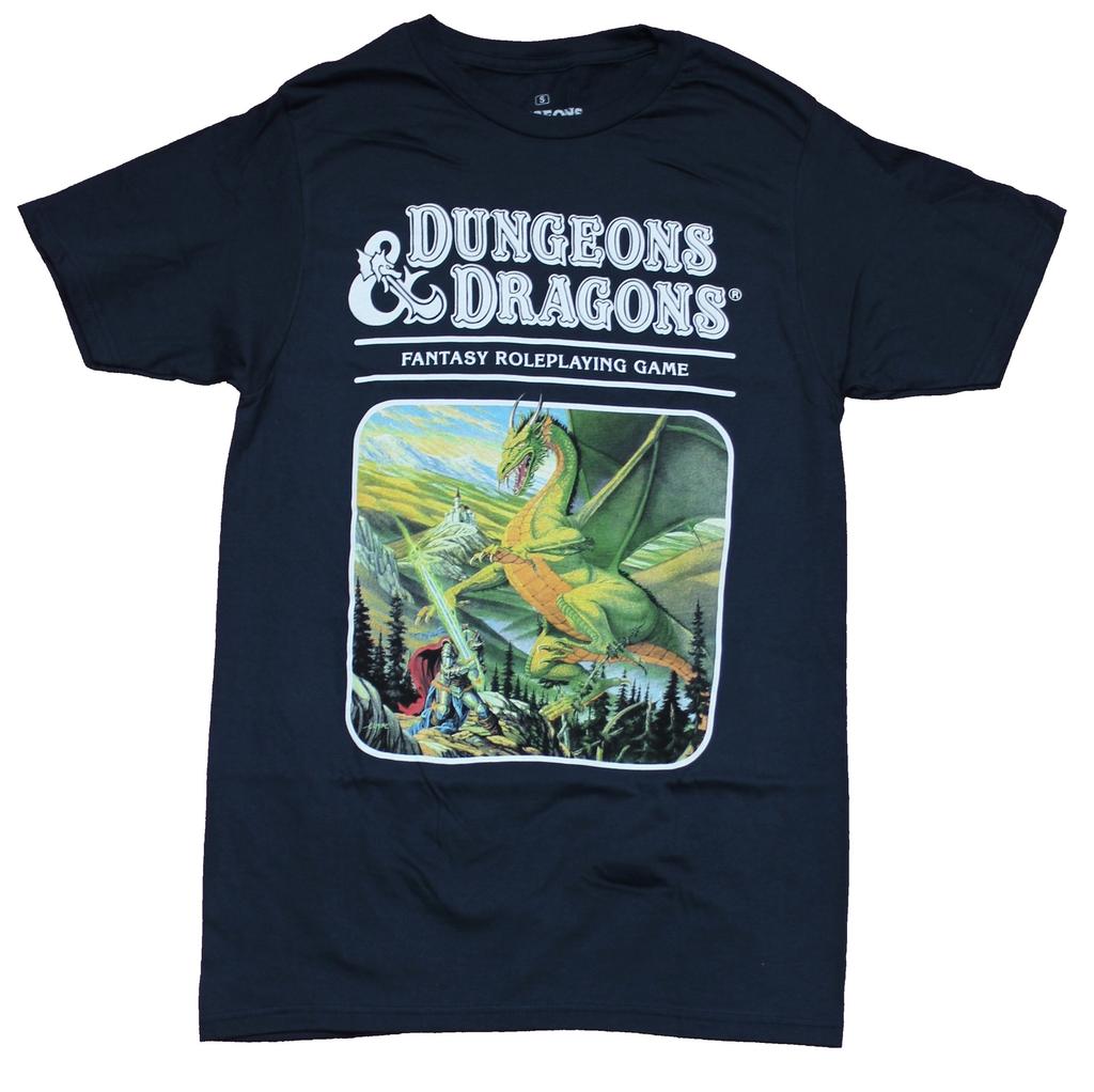 Dungeons & Dragons Adult New T-Shirt - Dragonblade Companion Module Cover