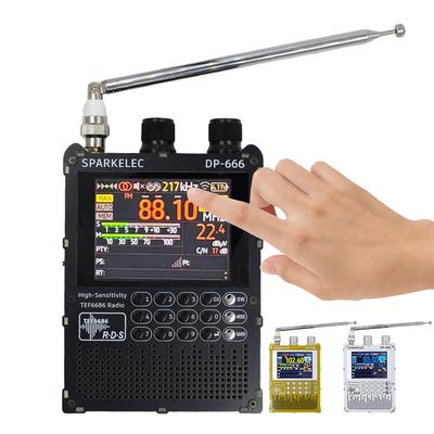 DP-666 TEF6686 Radio High Sensitivity Full Band FM AM Short Wave Radio High Sensitivity DSP Receiver