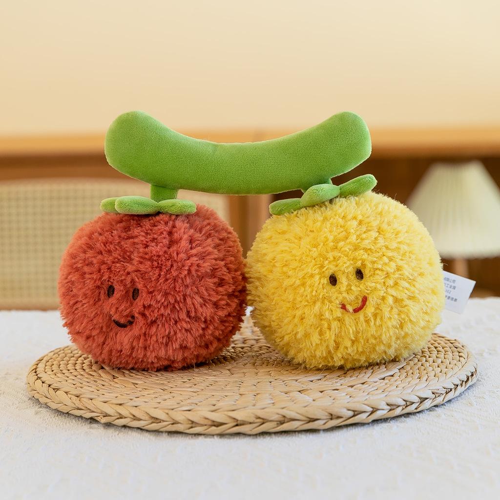 17-25cm Vegetable Cute Mushroom Potato Soft Dolls Cartoon Peanut Broccoli Home Decor Cushion Pillow Birthday Gift