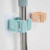 Punch-Free Strong Load-Bearing Wall Mount Mop & Broom Holder Clip