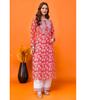 Women Cotton Blend Kurta Pant Set Top Tunic Designer Party Wear Kurti