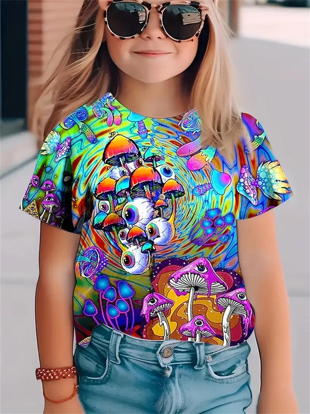 

Футболки для девочек с принтом животных и кошек в стиле 3D, летние футболки с короткими рукавами, повседневные футболки, одежда для девочек 160