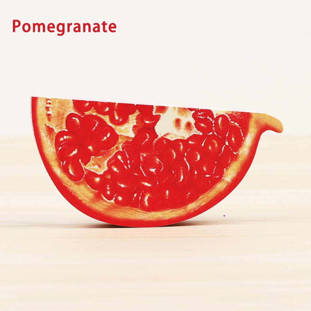 Multifunctional Non-sticky Note Paper Tearable Fruit Shape Memo Pad Stationery Paper Writing Paper School Office