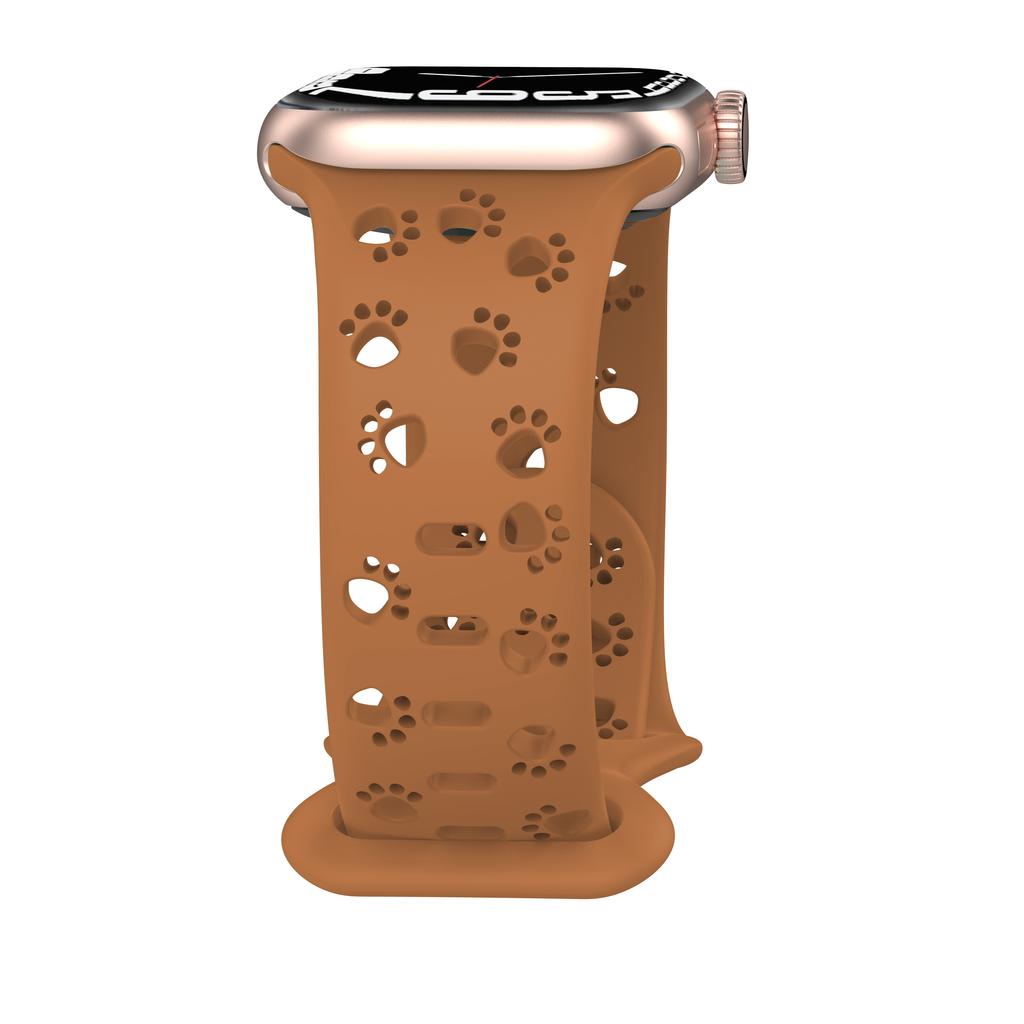 Dog Paw Silicone Strap For Apple Watch Band 44mm 40mm Correa 38 42mm bracelet iwatch Series ultra 8 7 SE 6 5 4 3 49mm 45 mm 41mm