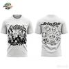 Stray Kids RUN IT World Tour Graphic T-shirt Men Women Streetwear Oversized Y2k Short-sleeved Comfortable Soft Female Male Clothing