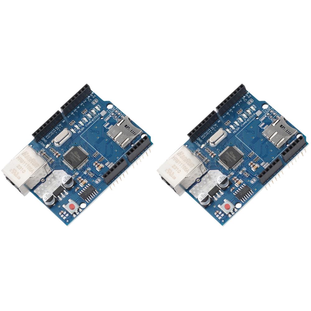 

2Pcs W5100 UNO Ethernet Shield Development Board UNO Mega 2560 1280 328 для Arduino