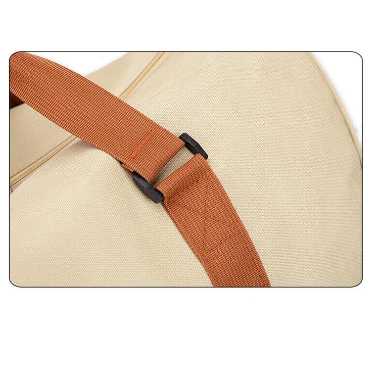 Reisetasche aus Segeltuch, wasserdichte Gepäcktasche, große Sport- und Turntasche mit Schuhfach, Freizeit-Wochenendtasche