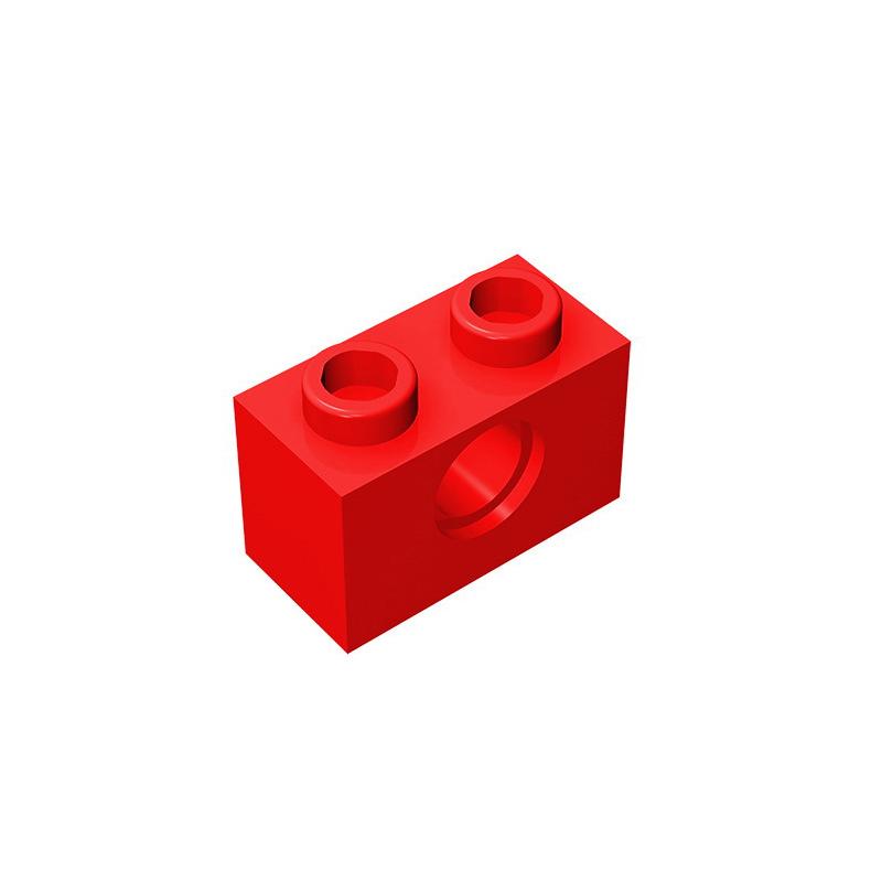 30PCS MOC Building Block Parts Bricks Compatible with 3700 1x2 Perforated DIY Educational Creative Children's Toys