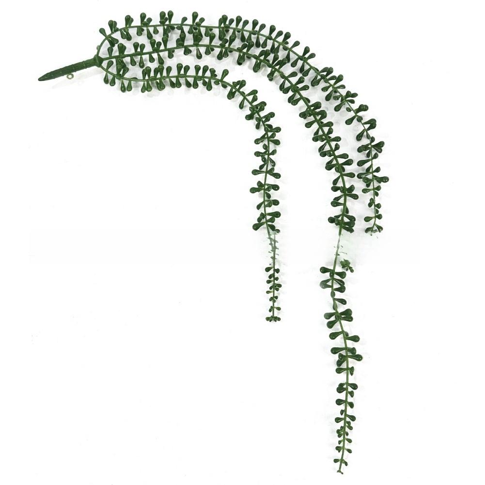 71cm Faux Succulent Hanging Plant Set Plastic Green Vine Decoration For Living Room Patio Wedding Partys Home Garden Accessory