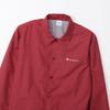 Champion Long Sleeve Coach Jacket with Embroidered Script Water-Repellent Logo, Basic, C3-A615-109-S