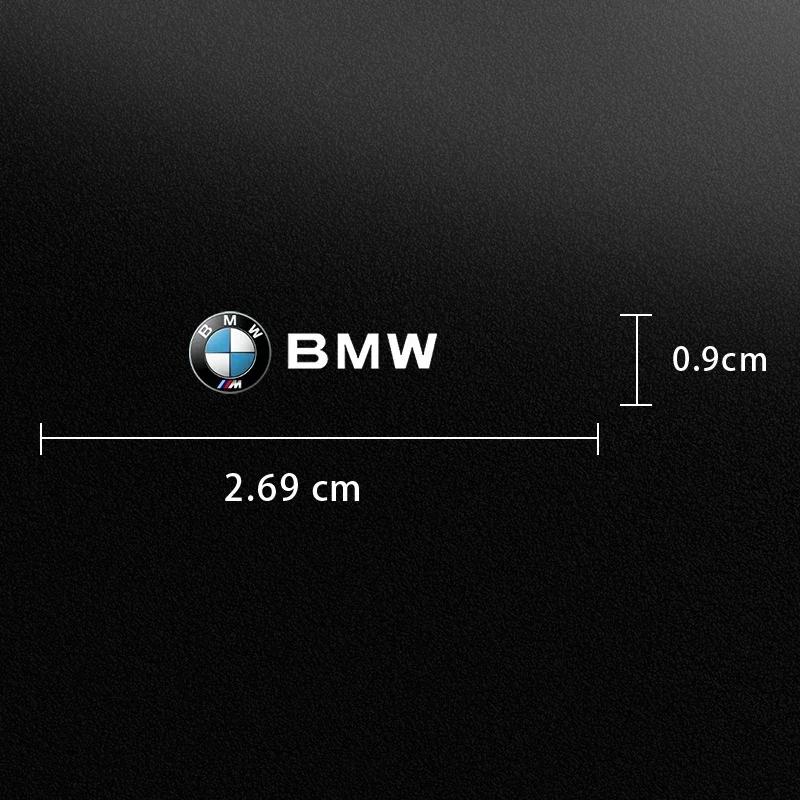 X4 X5 X6 For BMW Car Interior Sticker Central Control Decals Emblem Badge For BMW 50th Kith F30 F10 E90 E46 E60 E70 E39 E36 E87