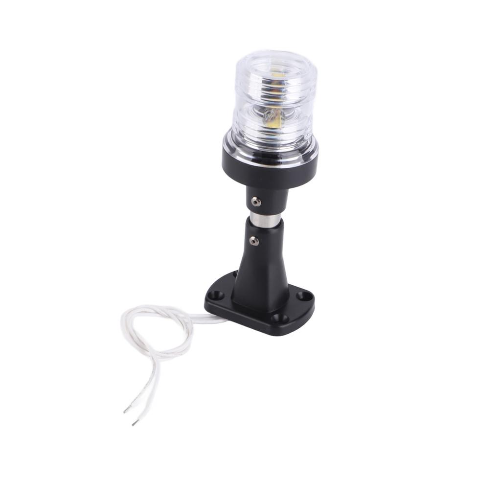 6 Zoll Höhe Bootsnavigationslicht 3W 3NM Sichtweite DC12V 24V 5000K 360 Grad Rundumleuchte für Yacht