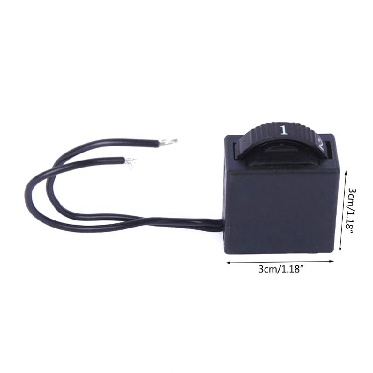 6-speed Electric Grinder Speed Switch for Curve Polishing Sanding 250V 4A