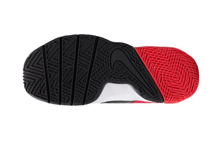 Nike Team Hustle Black University Red GS 881942-004
